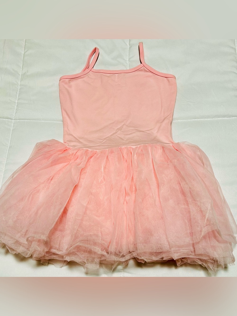 Pink Dance Outfit (leotard with attached tulle skirt)